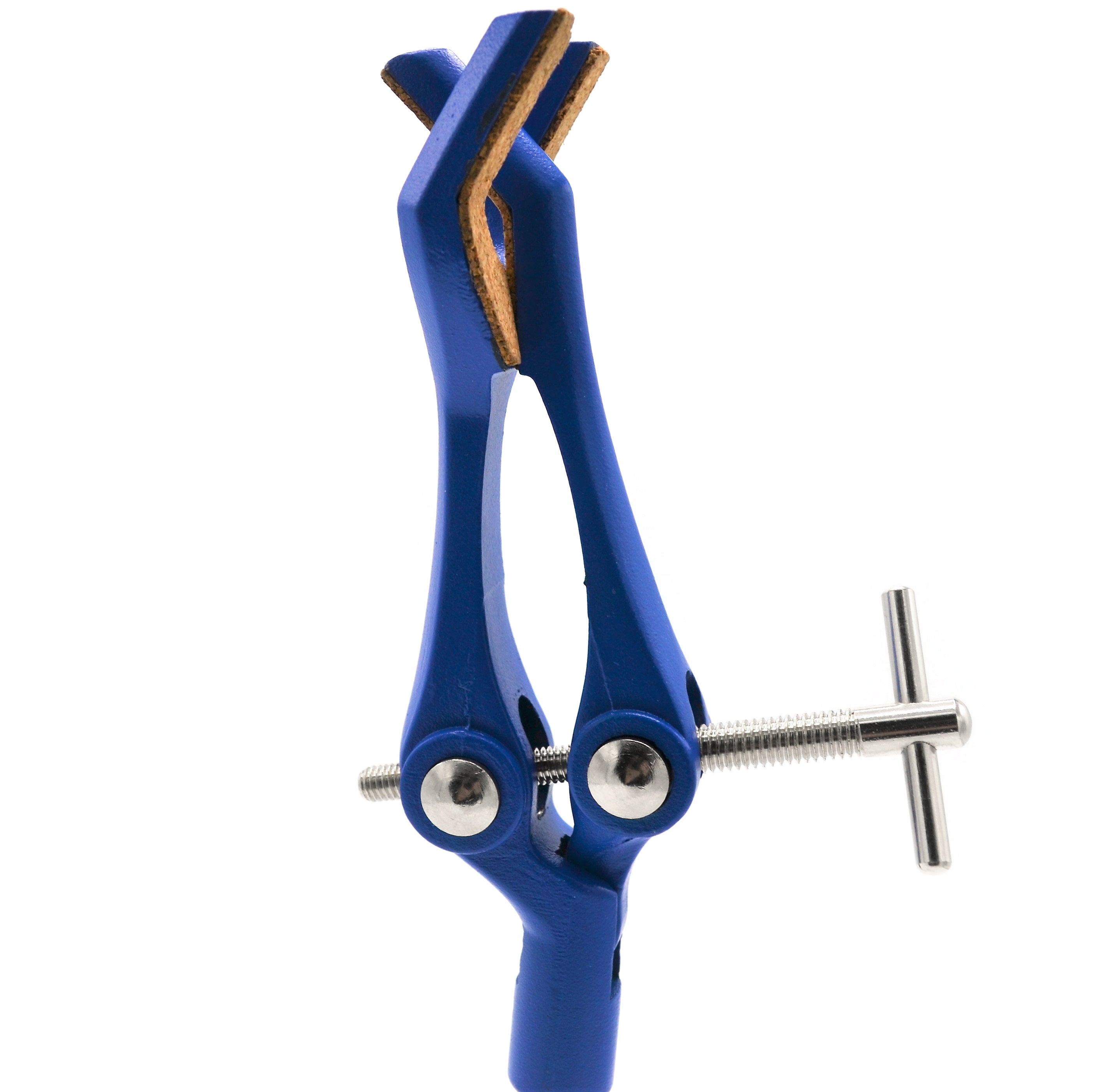 3 Finger, Cork Lined, Lab Clamp with Boss Head,  3.5" (8.9 cm) Maximum Clamp Opening