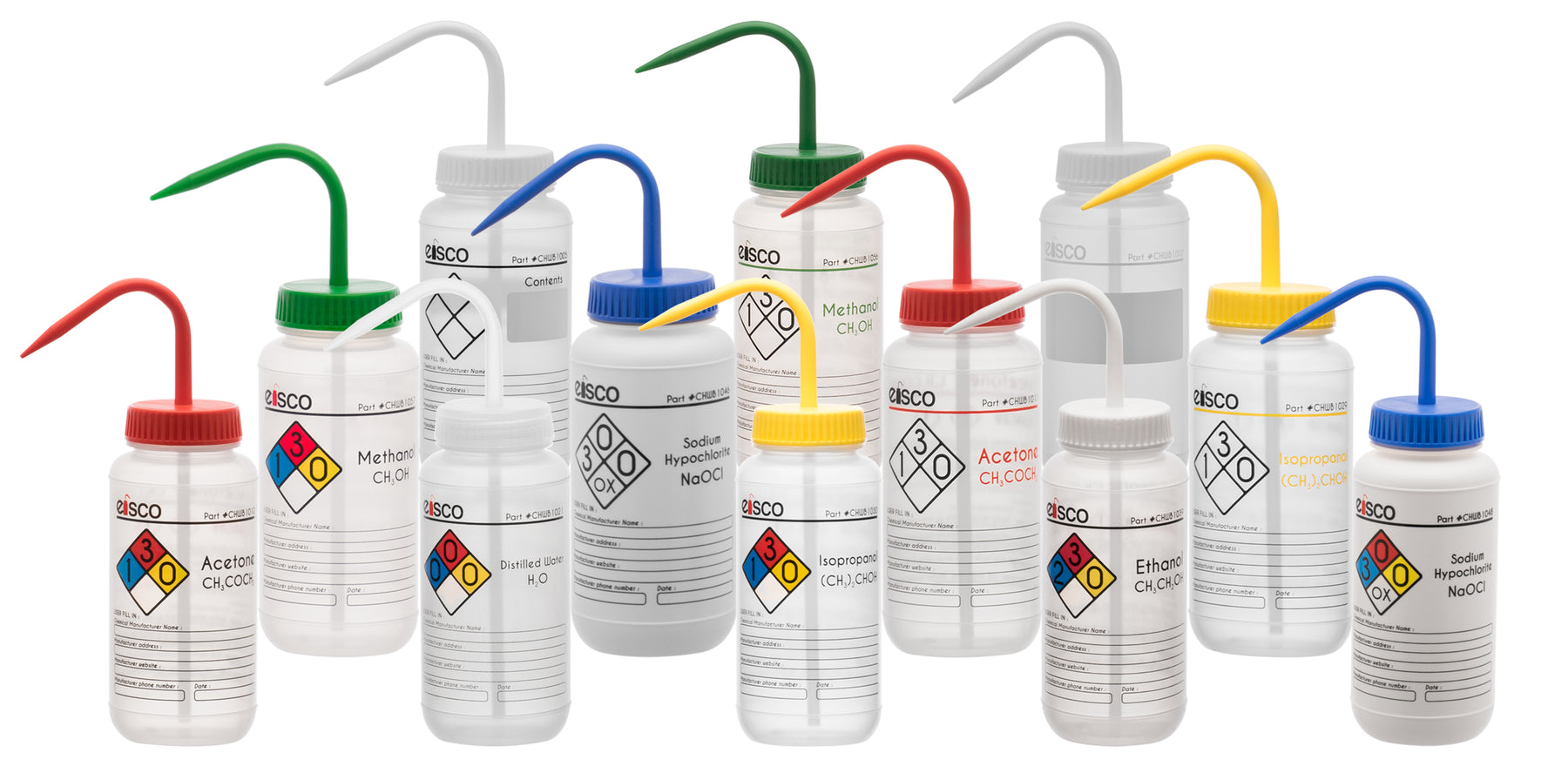 New Product Announcement - Eisco Performance Plastic Wash Bottles