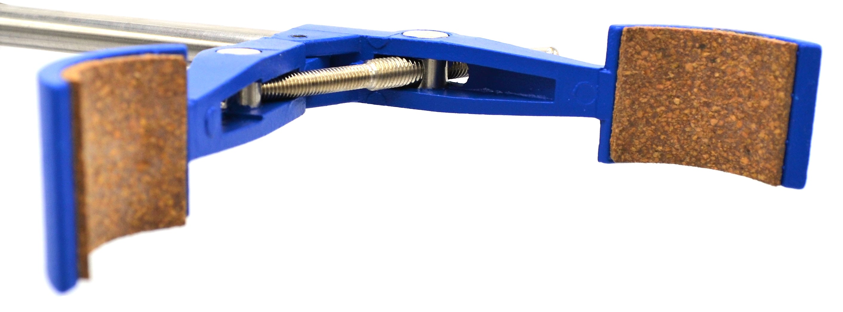 2 Prong, Cork Lined, Lab Clamp with Boss Head,  4.625" (11.7 cm) Maximum Clamp Opening