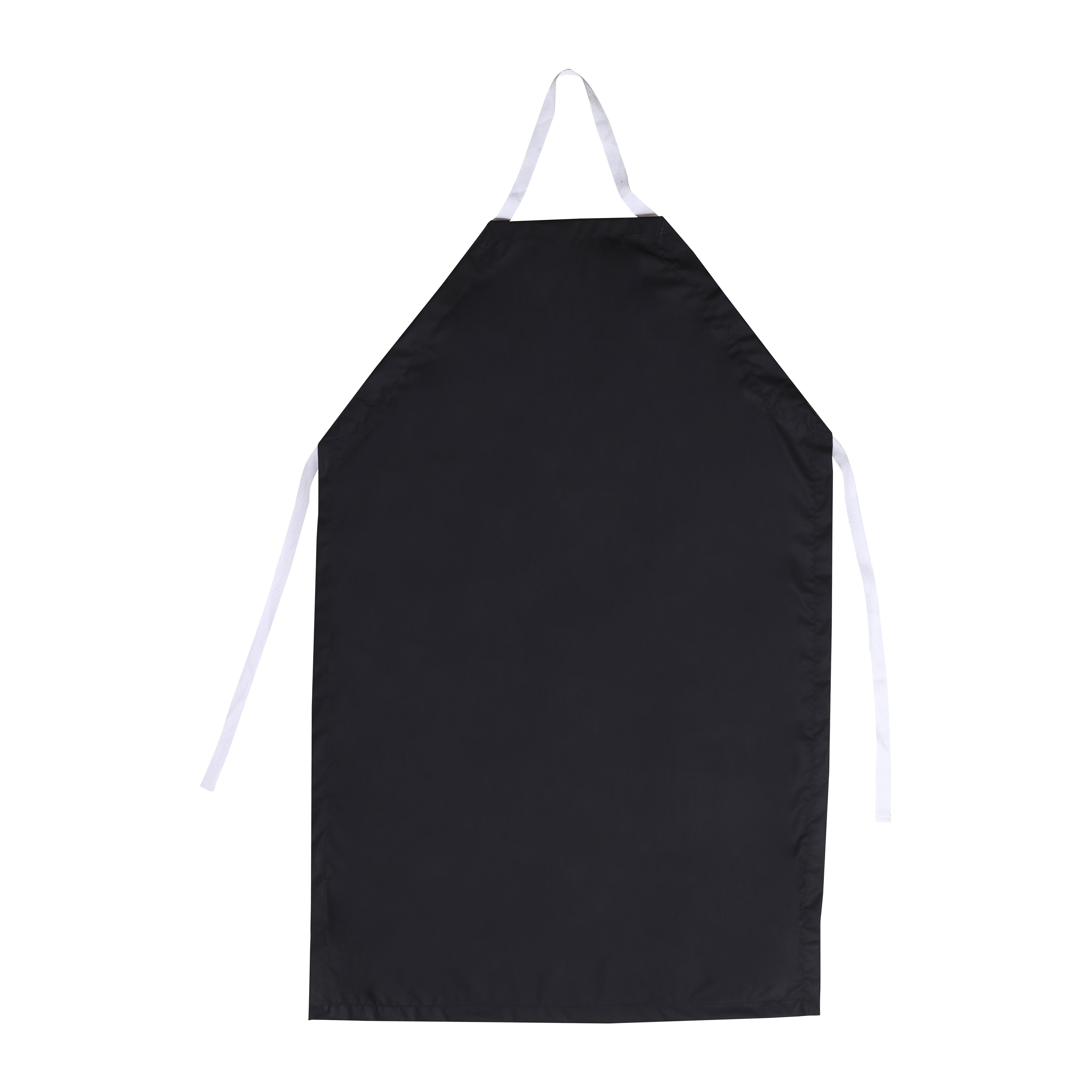 Rubber Vinyl Apron, Large (27"W x 42"L) - Black