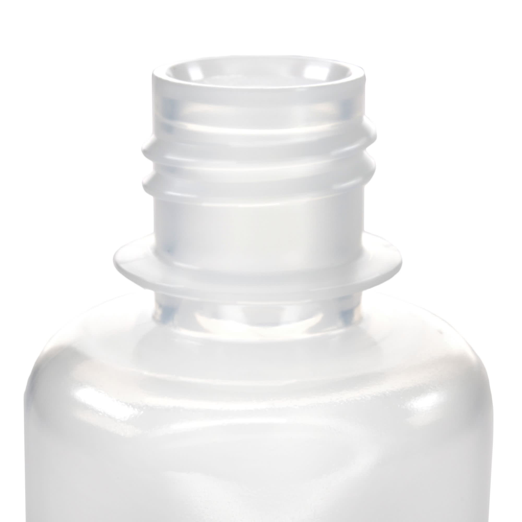 Pack of 12, 60mL Narrow Mouth Polypropylene Reagent Bottles with Polypropylene Caps, Autoclavable, Translucent, Non-Sterile