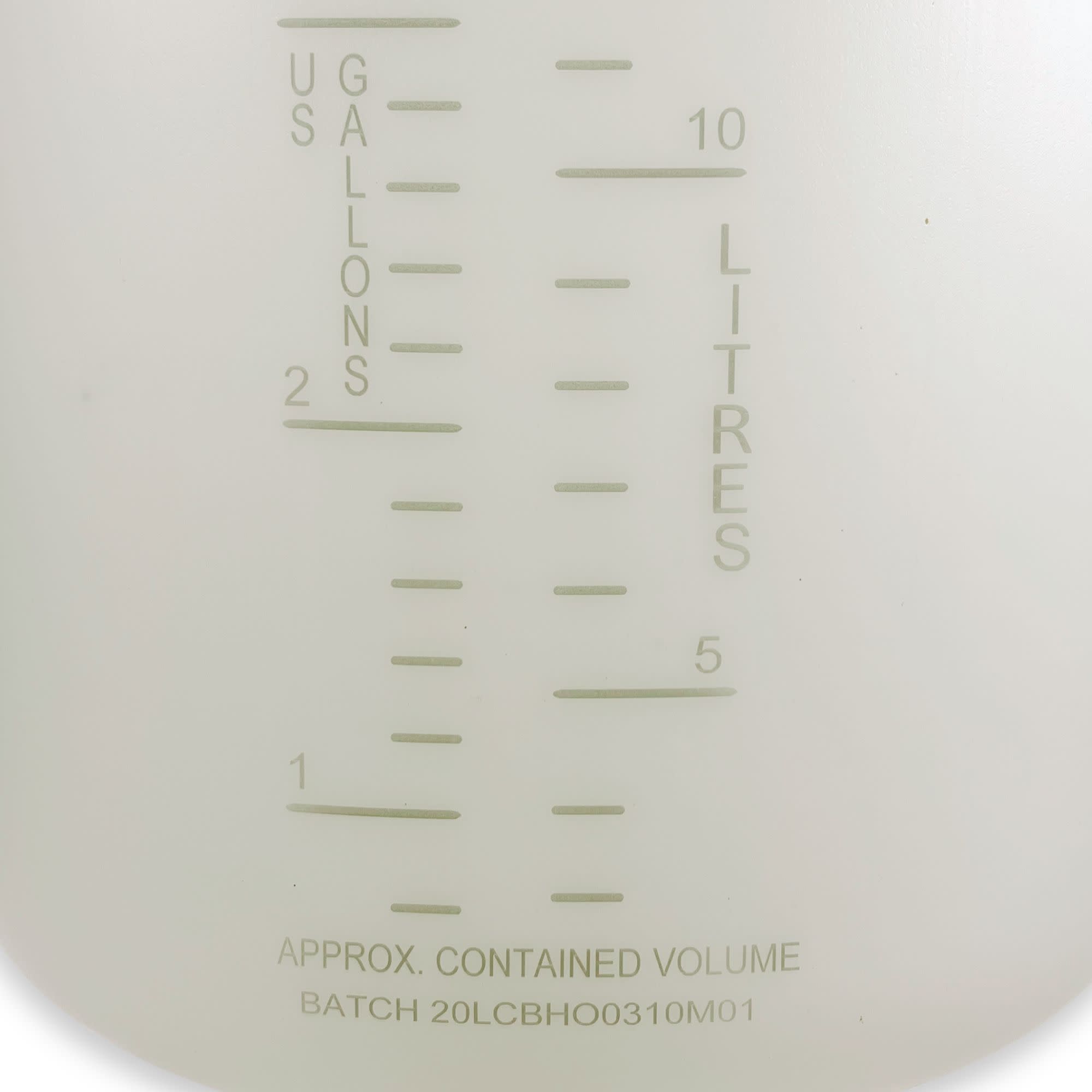 20L HDPE Carboy, Silicone-Lined Polypropylene Cap, Leakproof Tested, Non-Sterile