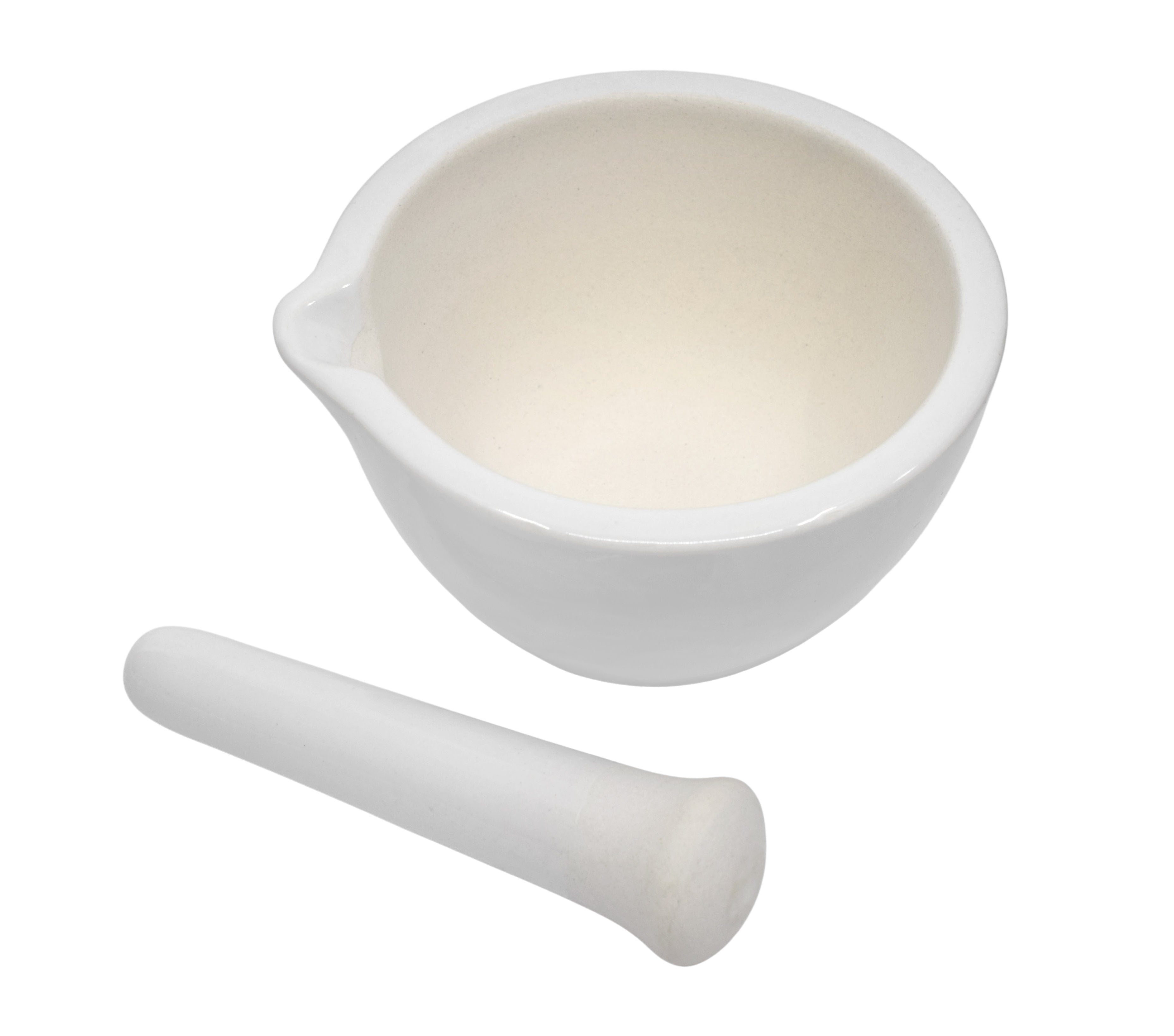 Porcelain Mortar & Pestle Set, 550ml