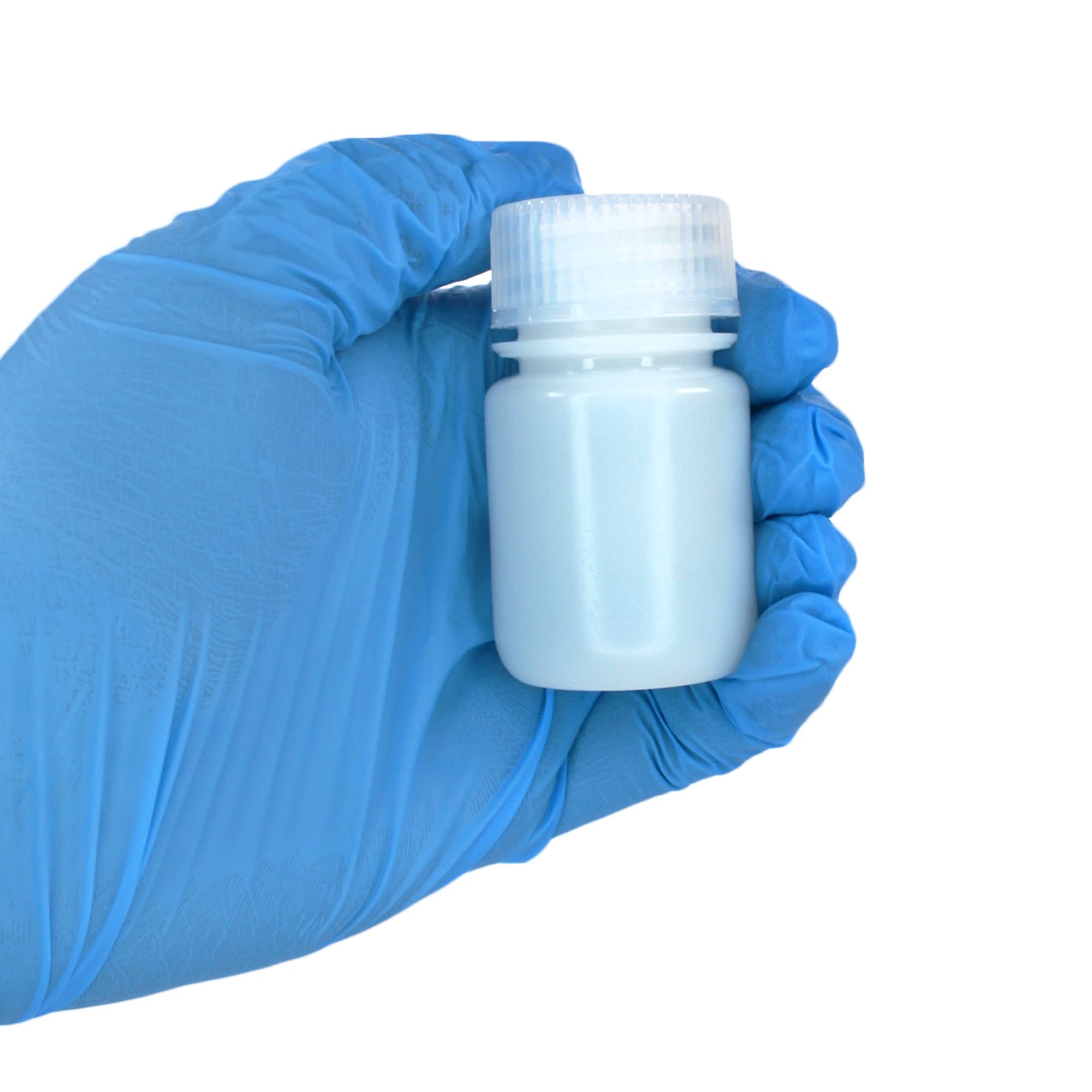 30mL Wide Mouth HDPE Reagent Bottles with Polypropylene Caps, Non-Sterile, Pack of 12