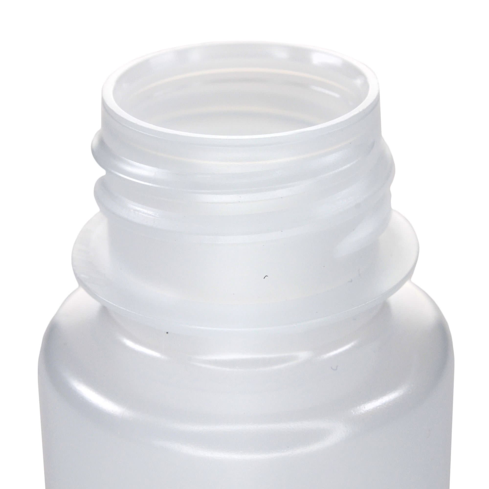 60mL Wide Mouth LDPE Reagent Bottles with Polypropylene Caps, Pack of 12