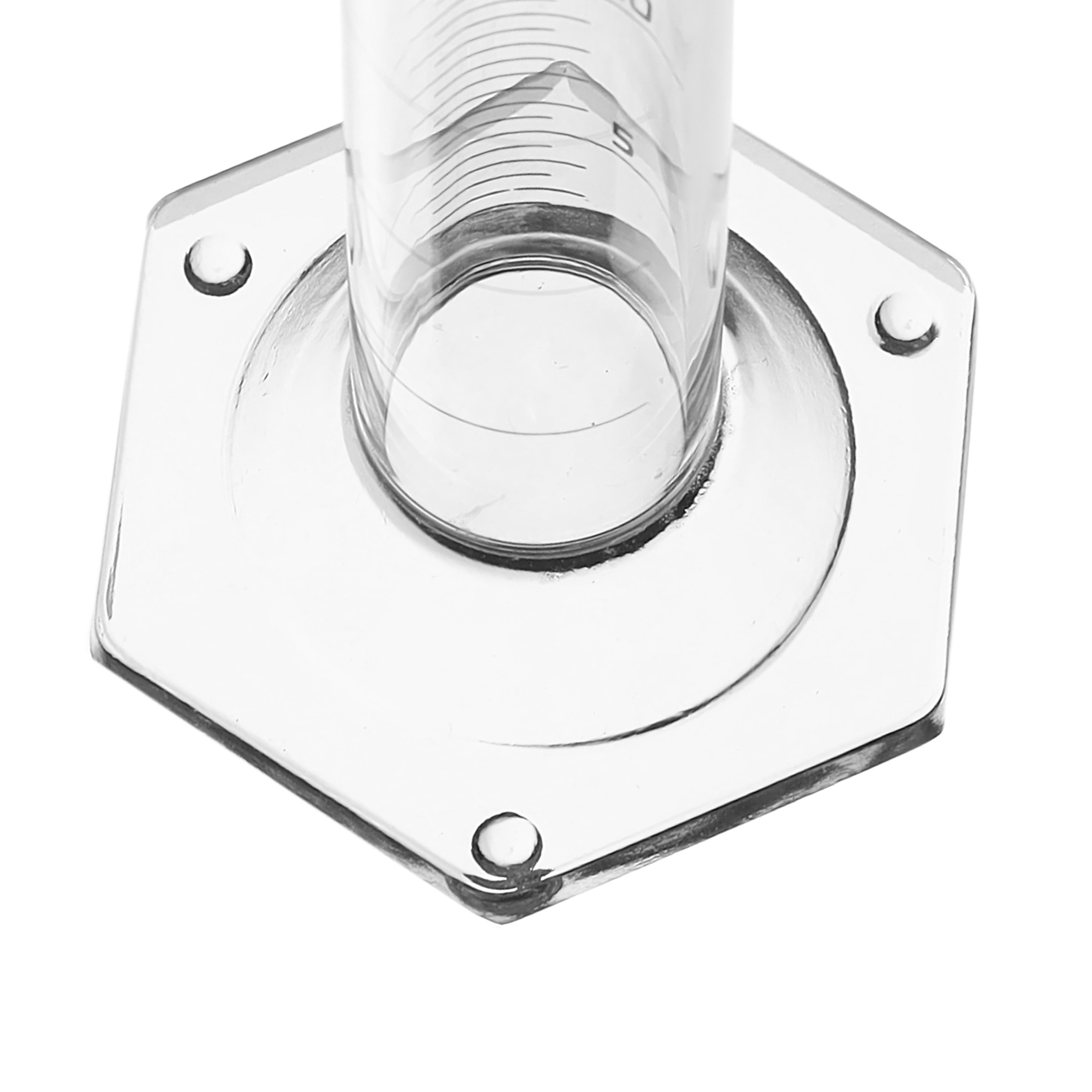 Borosilicate Glass Graduated Cylinder, 25 ml, 0.5 ml Graduation, Class A, Autoclavable