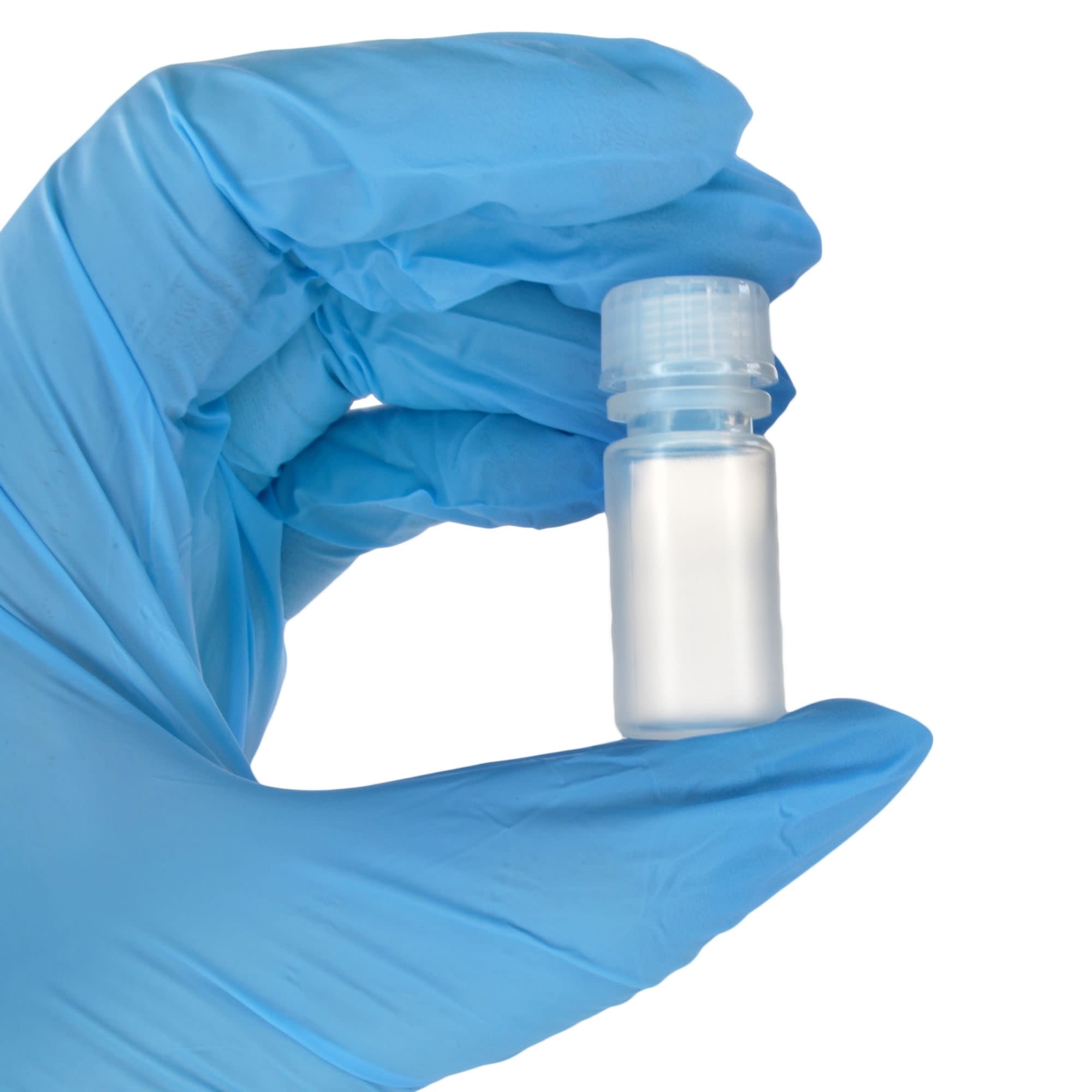 Pack of 12, 4mL Narrow Mouth Polypropylene Reagent Bottles with Polypropylene Caps, Autoclavable, Translucent, Non-Sterile