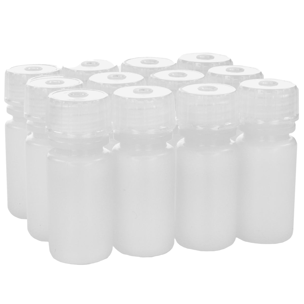 Eisco - Bulk Pack Of 250, 250mL Narrow Mouth HDPE Translucent Reagent - Eisco Labs - View #3