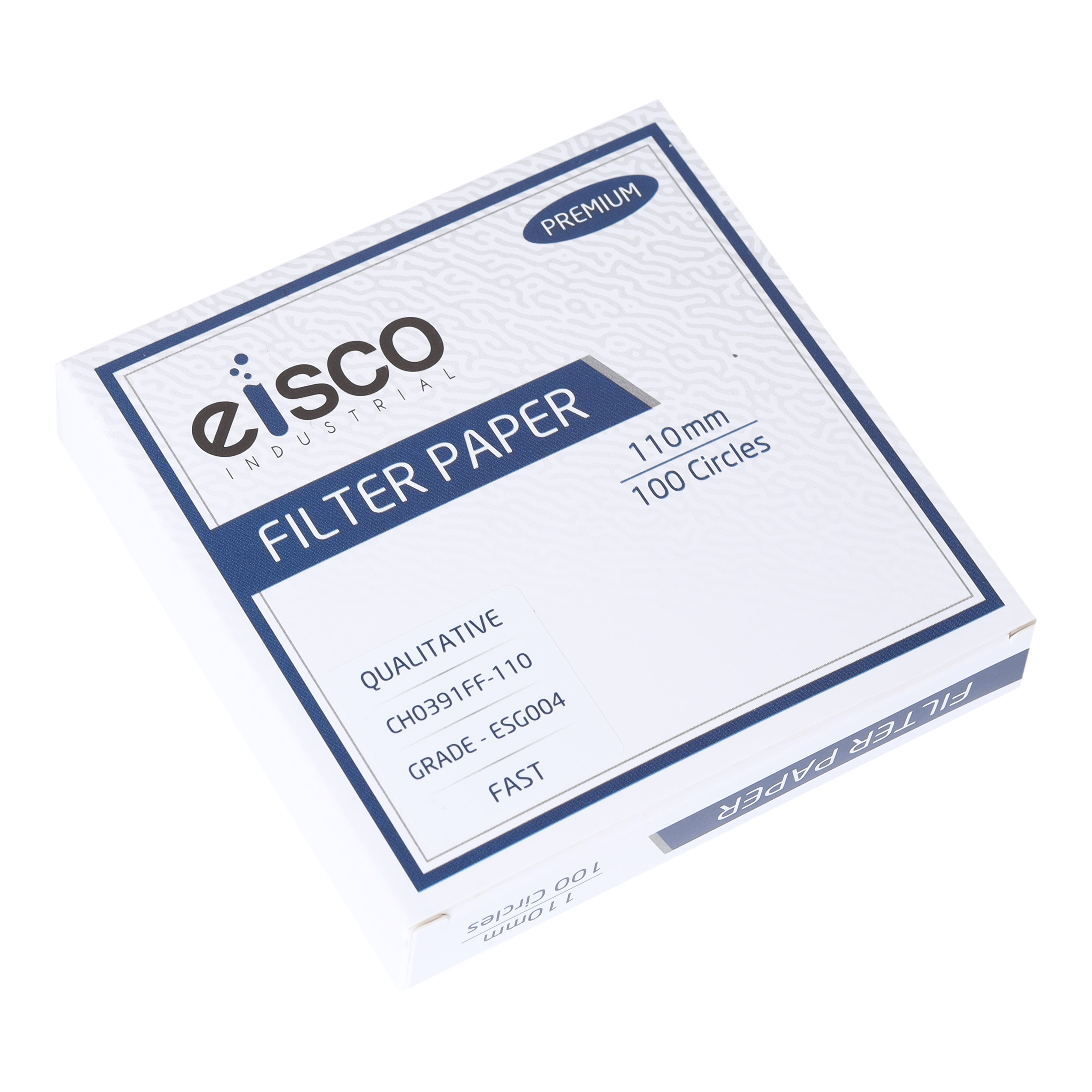 Premium Qualitative Filter Paper, 110mm, Grade ESG004, Pack of 100
