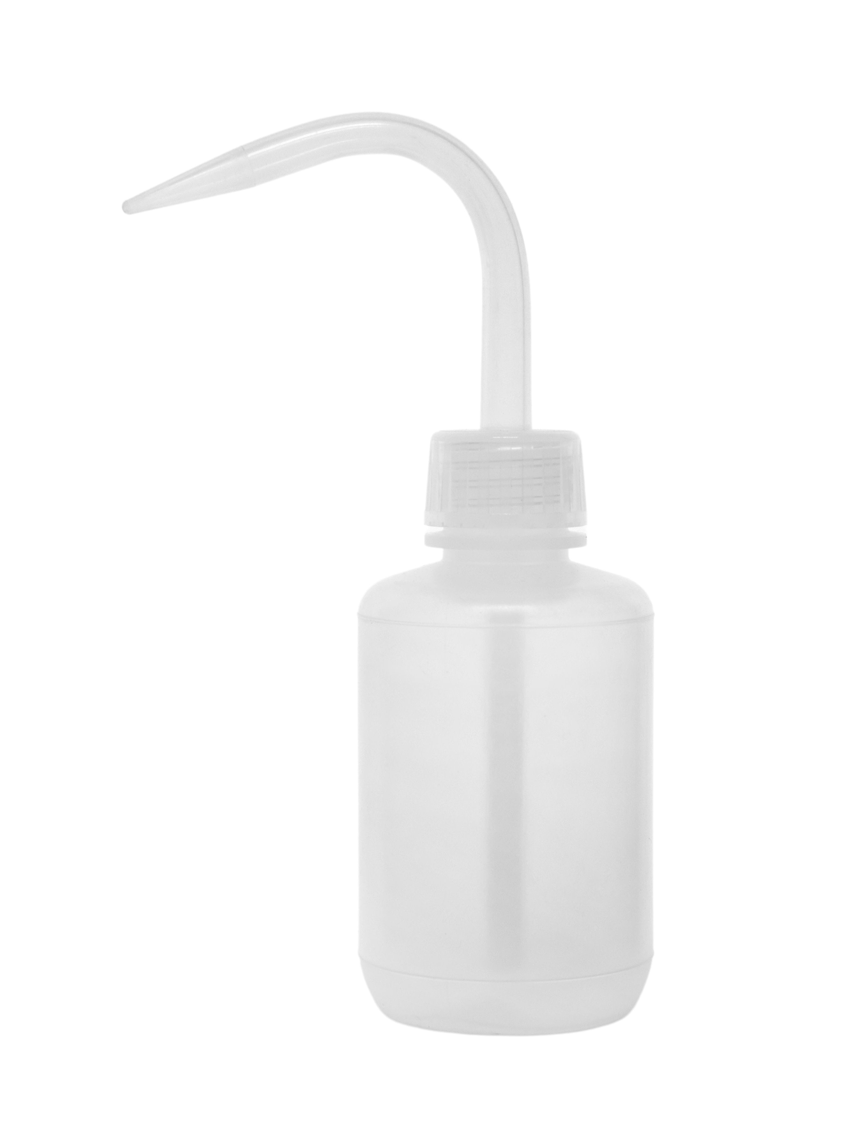 Low Density Polyethylene (LDPE) Premium Wash Bottle, 250 ml, Non Flexible Delivery Tube