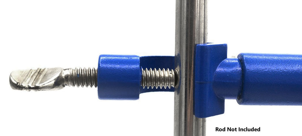 Swivel Boss Head Clamp Holder for Rods up to 3/4" (19mm) in Diameter - Adjusts to Any Angle (360 Degree Rotation)
