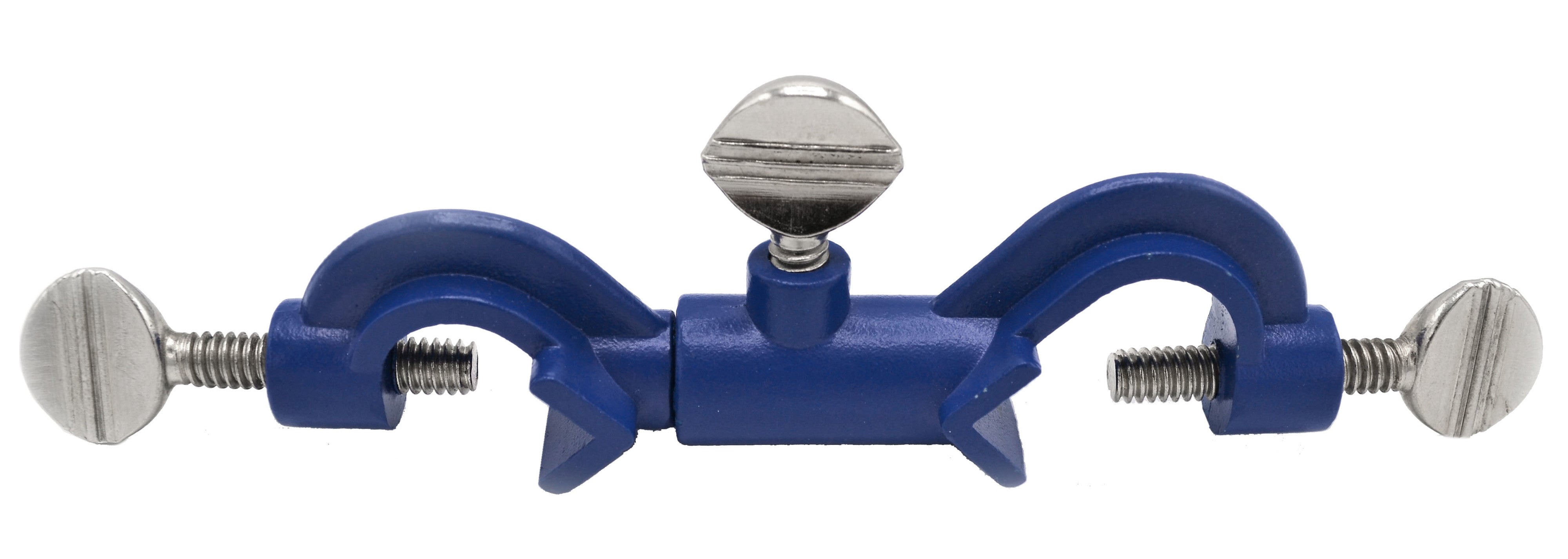 Swivel Boss Head Clamp Holder for Rods up to 3/4" (19mm) in Diameter - Adjusts to Any Angle (360 Degree Rotation)