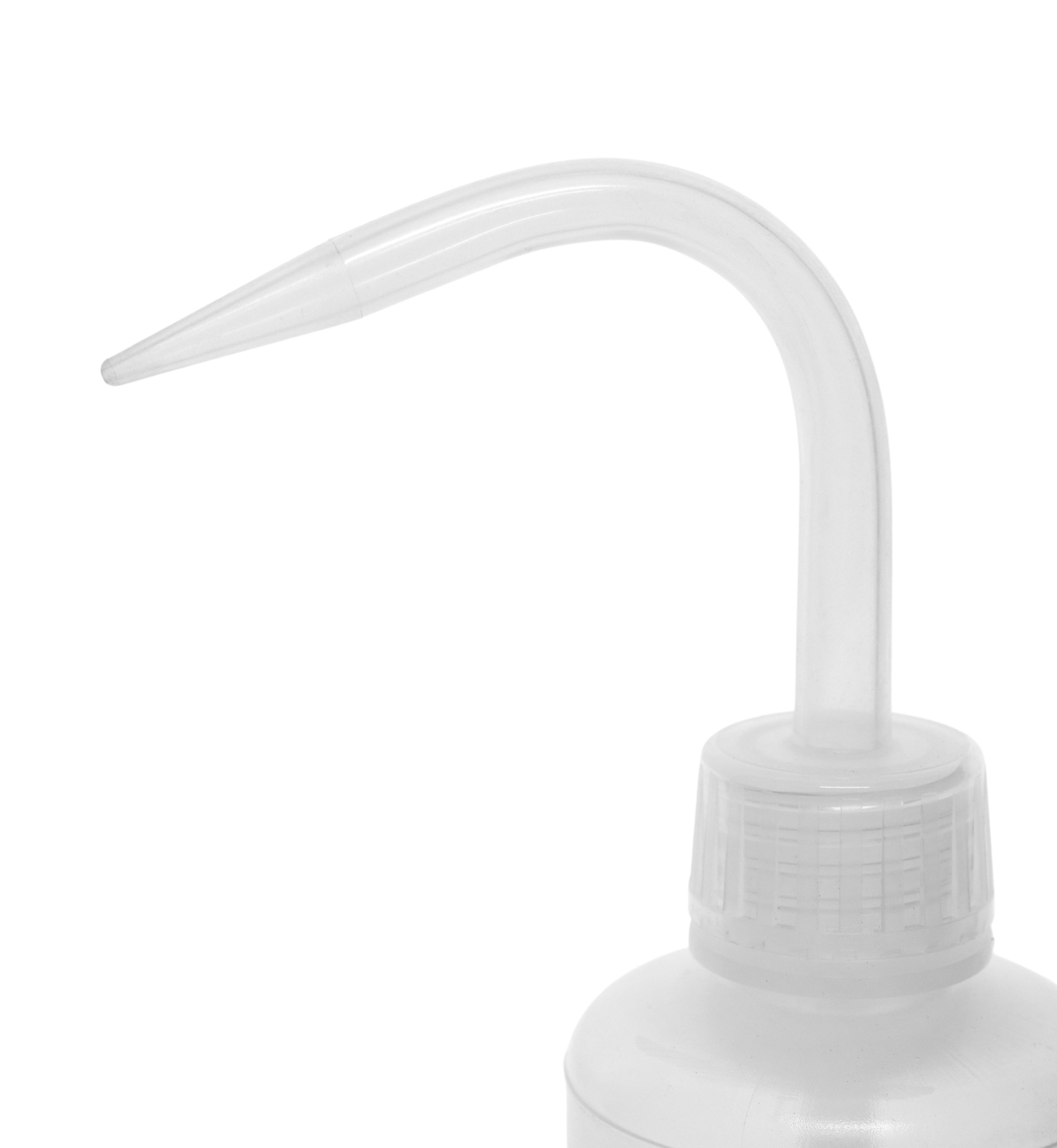Low Density Polyethylene (LDPE) Premium Wash Bottle, 250 ml, Non Flexible Delivery Tube
