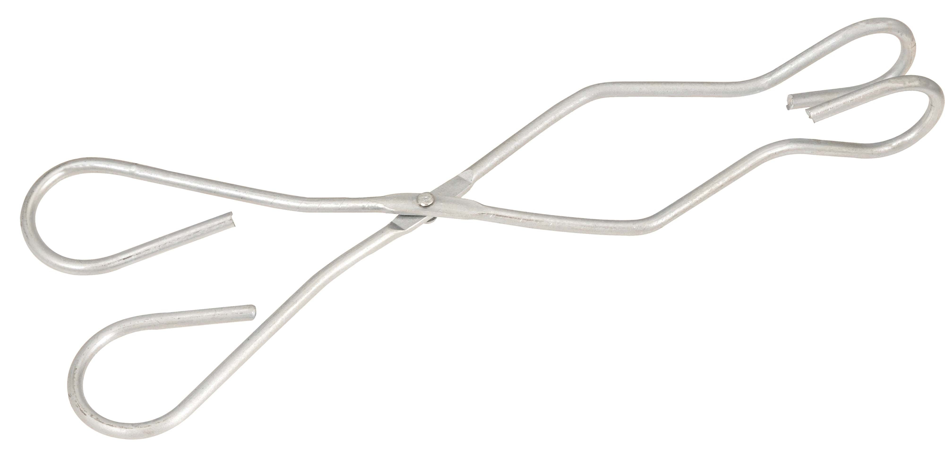 Nickel Plated Steel Crucible Tongs