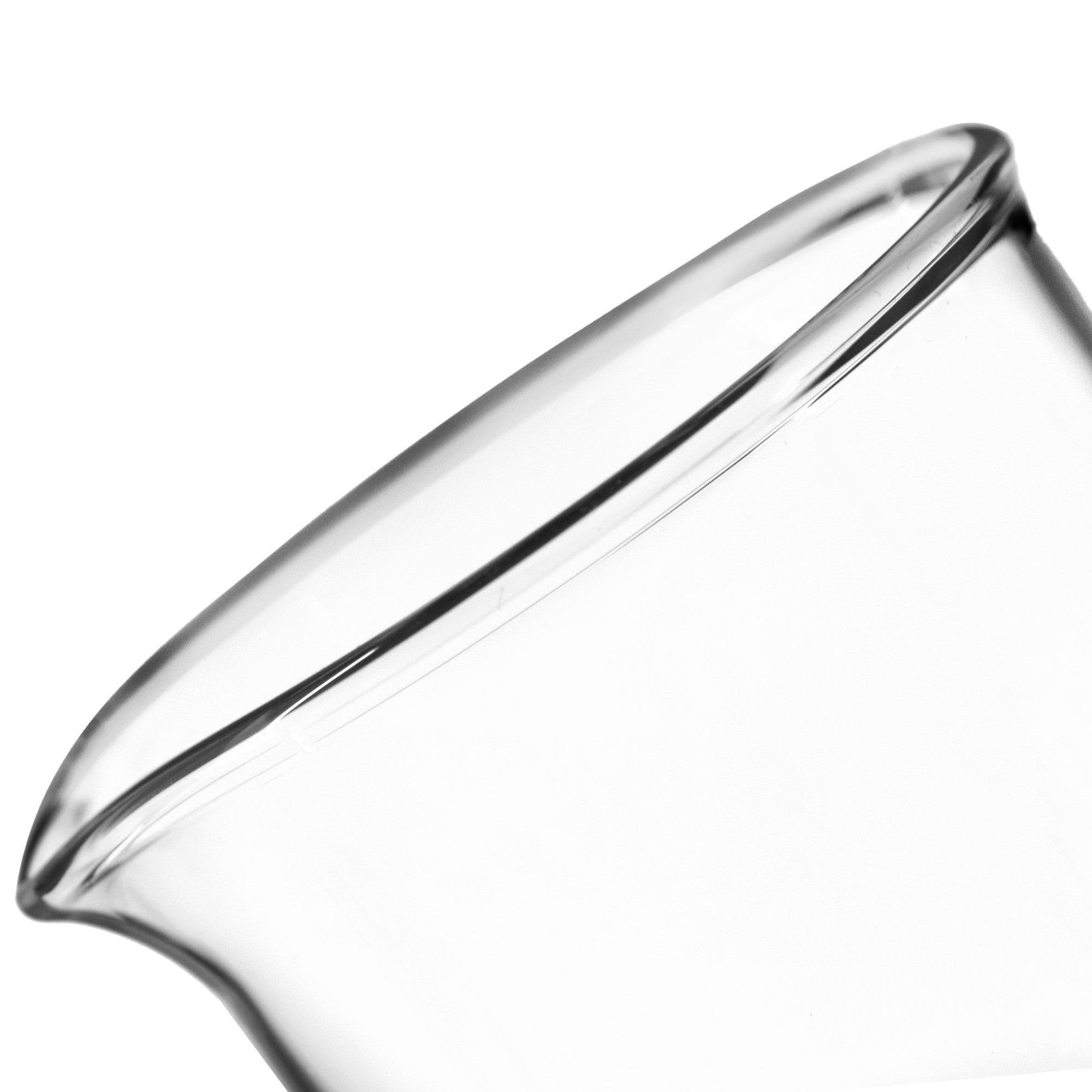 Borosilicate ASTM Low Form Beaker, 10ml, 2ml Graduation, Autoclavable