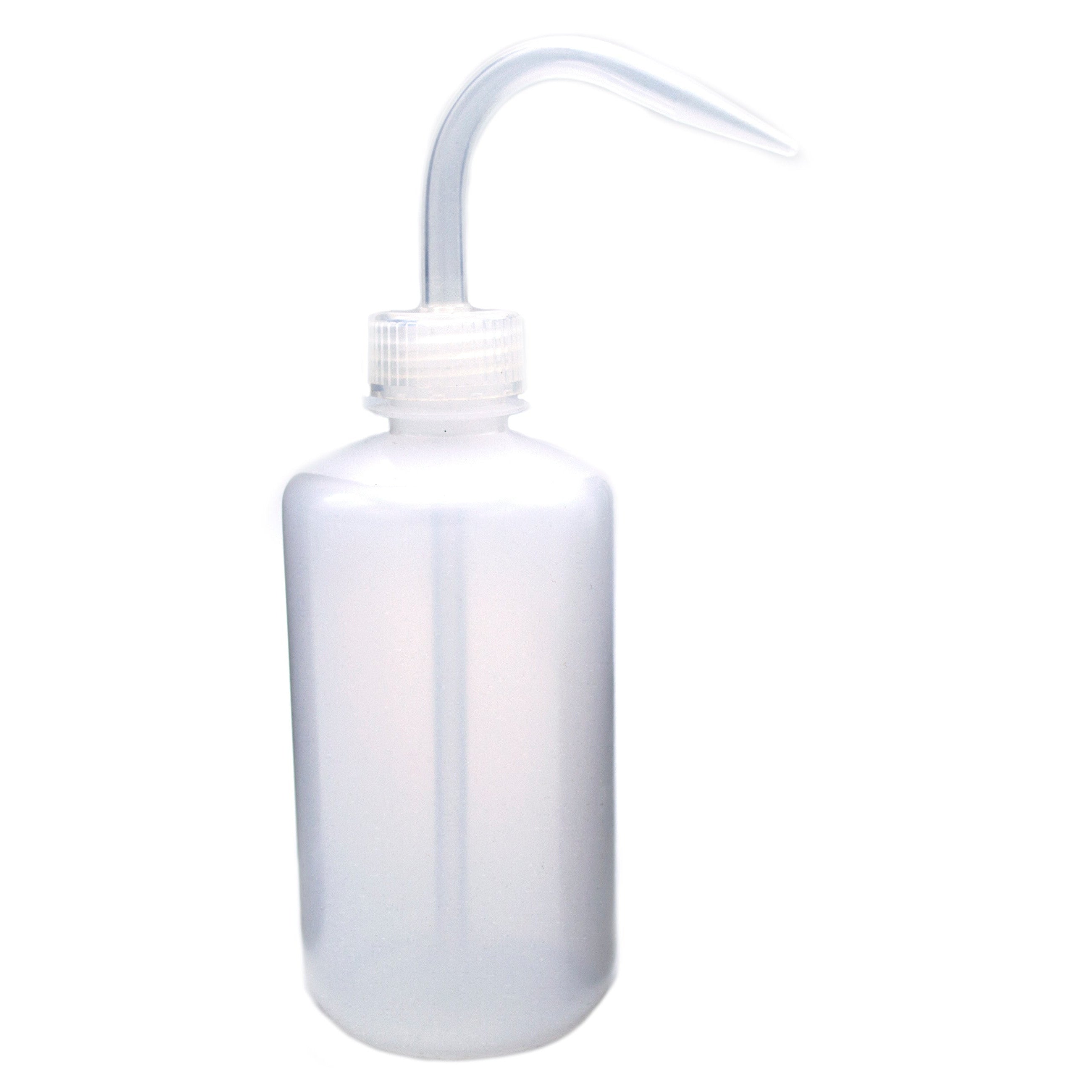 Low Density Polyethylene (LDPE) Premium Wash Bottle, 250 ml, Non Flexible Delivery Tube