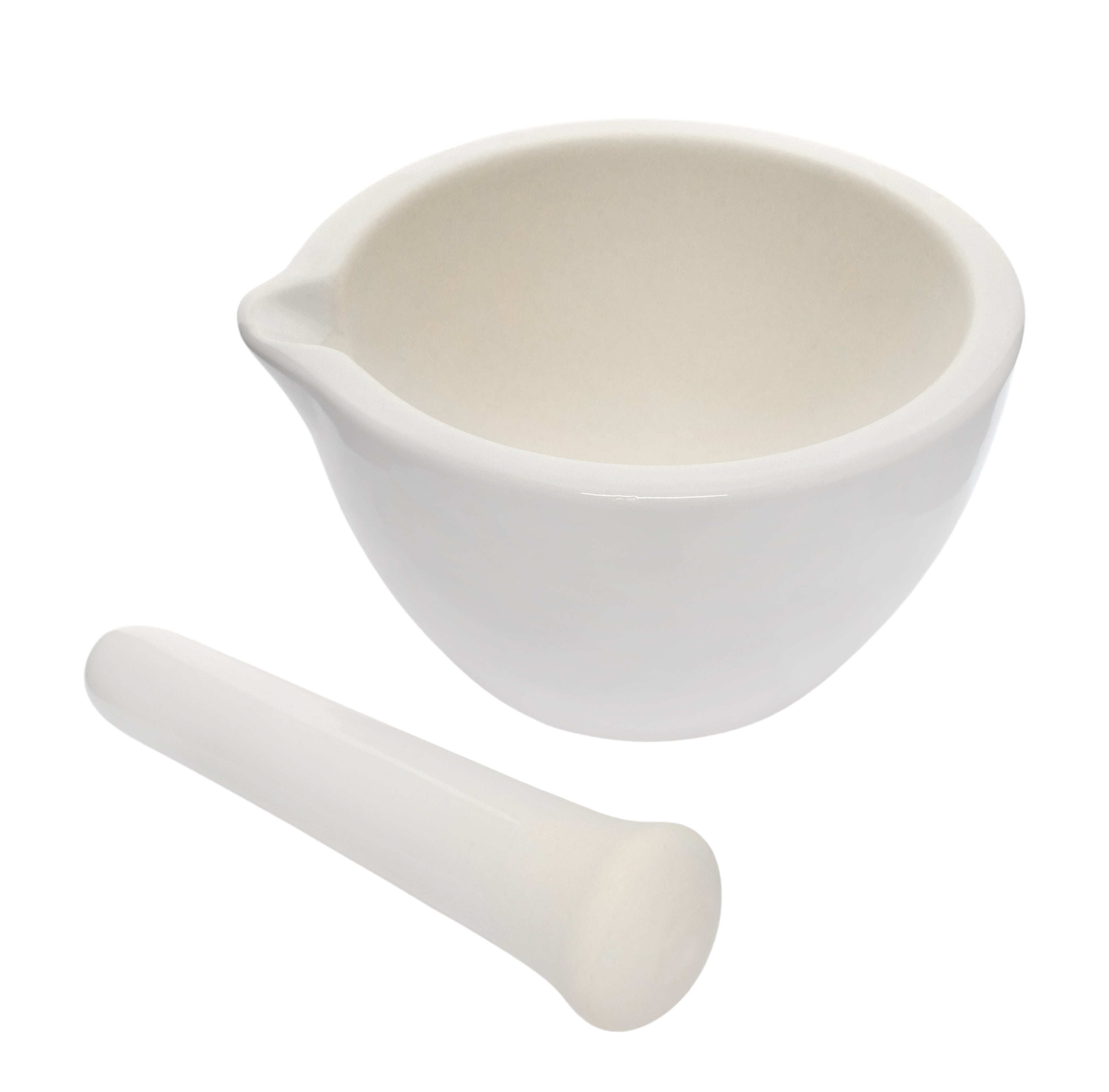 Porcelain Mortar & Pestle Set, 150ml