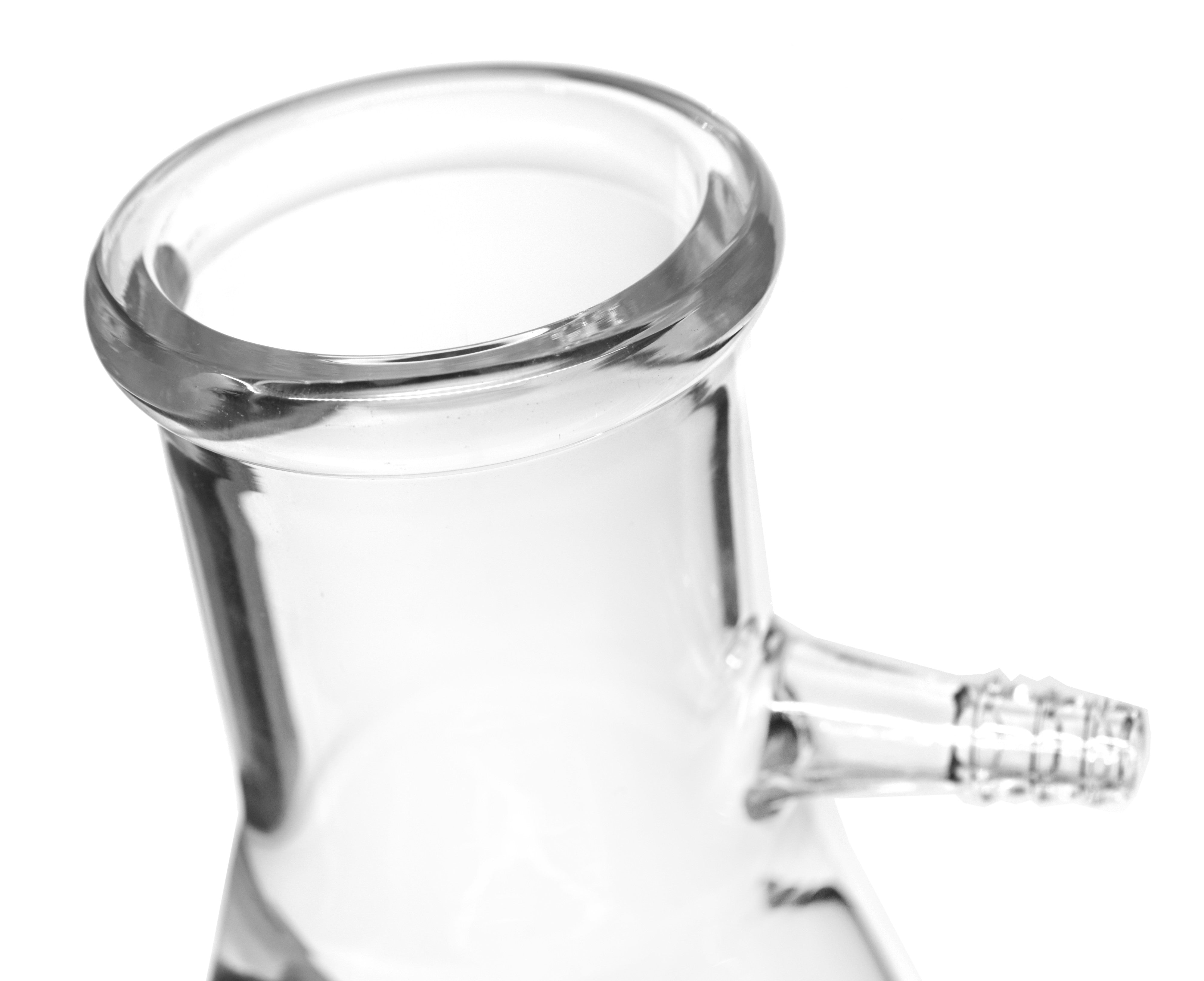 Borosilicate Glass Filtering Flask With Glass Connector, 5000ml, Graduated, Autoclavable