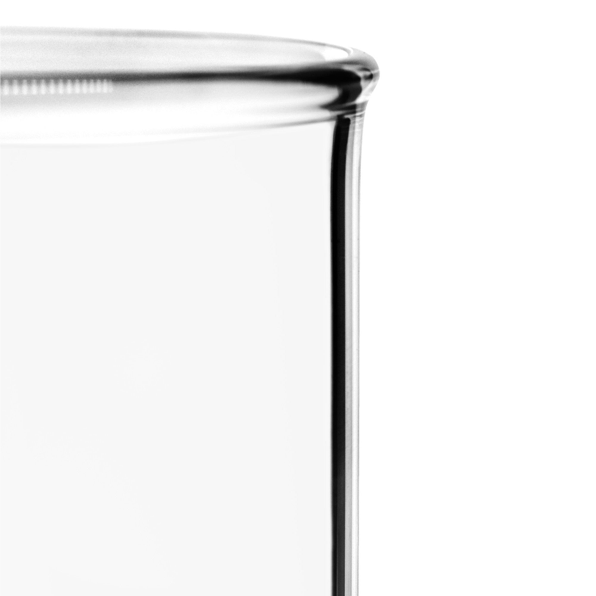 Borosilicate ASTM Low Form Beaker, 20ml, 5ml Graduation, Autoclavable