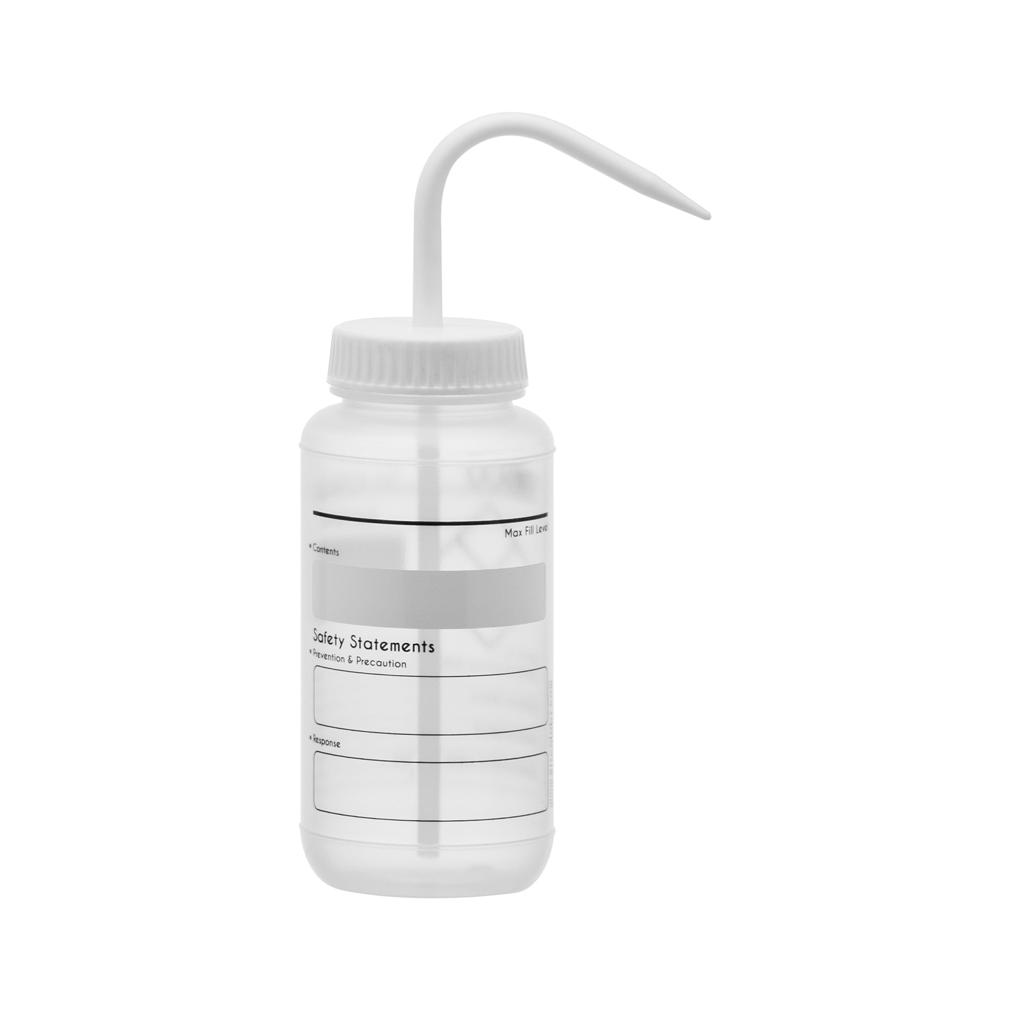 Performance Plastic Wash Bottle, Blank Label, 500 ml