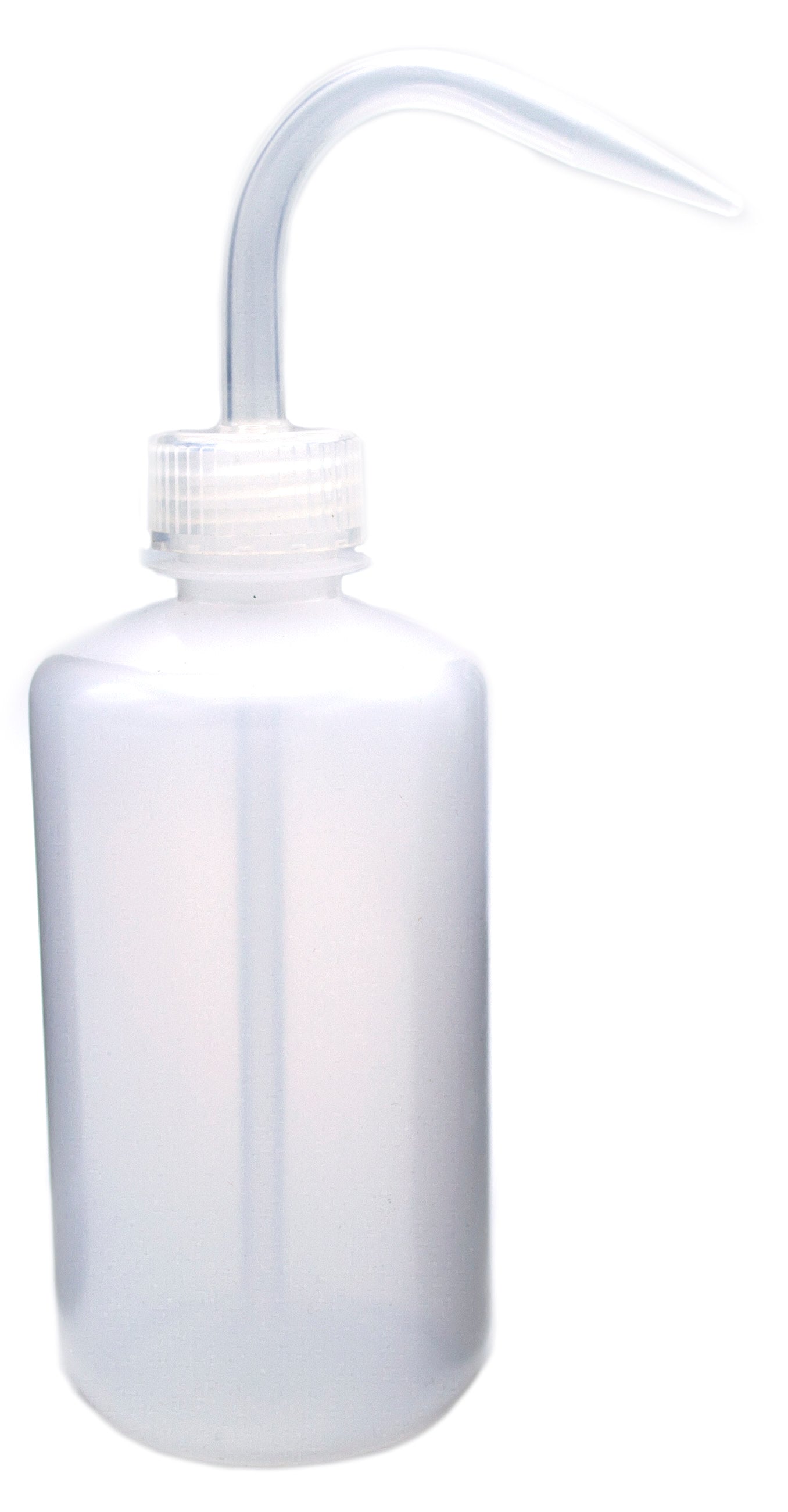 Low Density Polyethylene (LDPE) Premium Wash Bottle, 500 ml, Non Flexible Delivery Tube