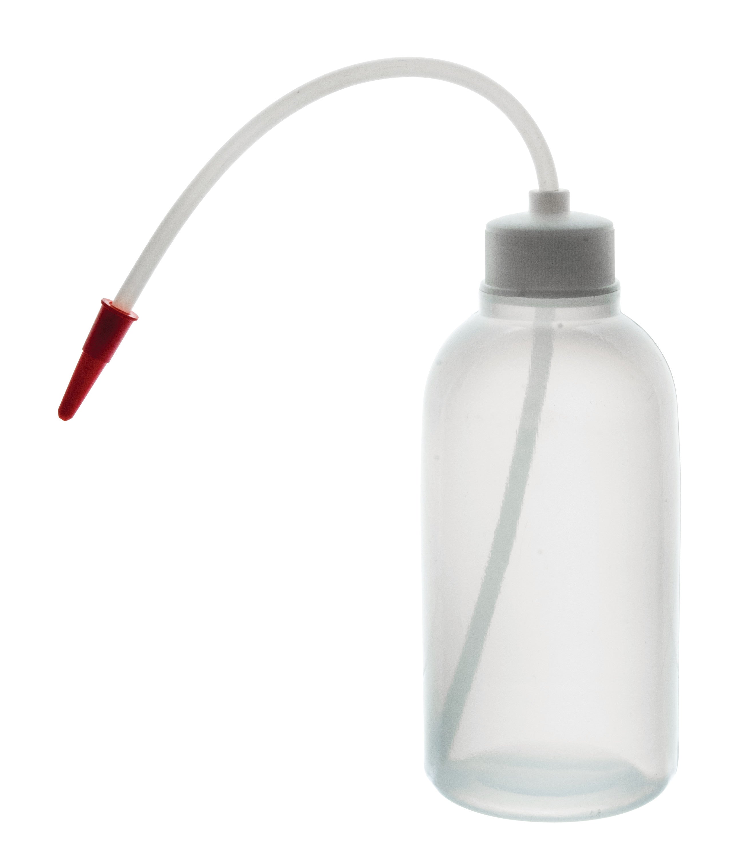 Low Density Polyethylene (LDPE) Wash Bottle, 250 ml, Flexible Delivery Tube