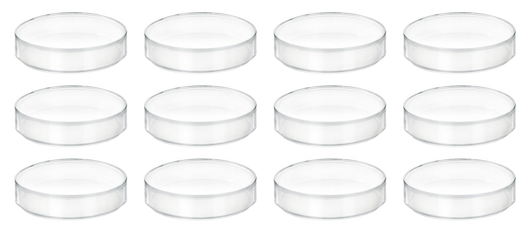 Polypropylene Petri Dish, 50mm, Pack of 12