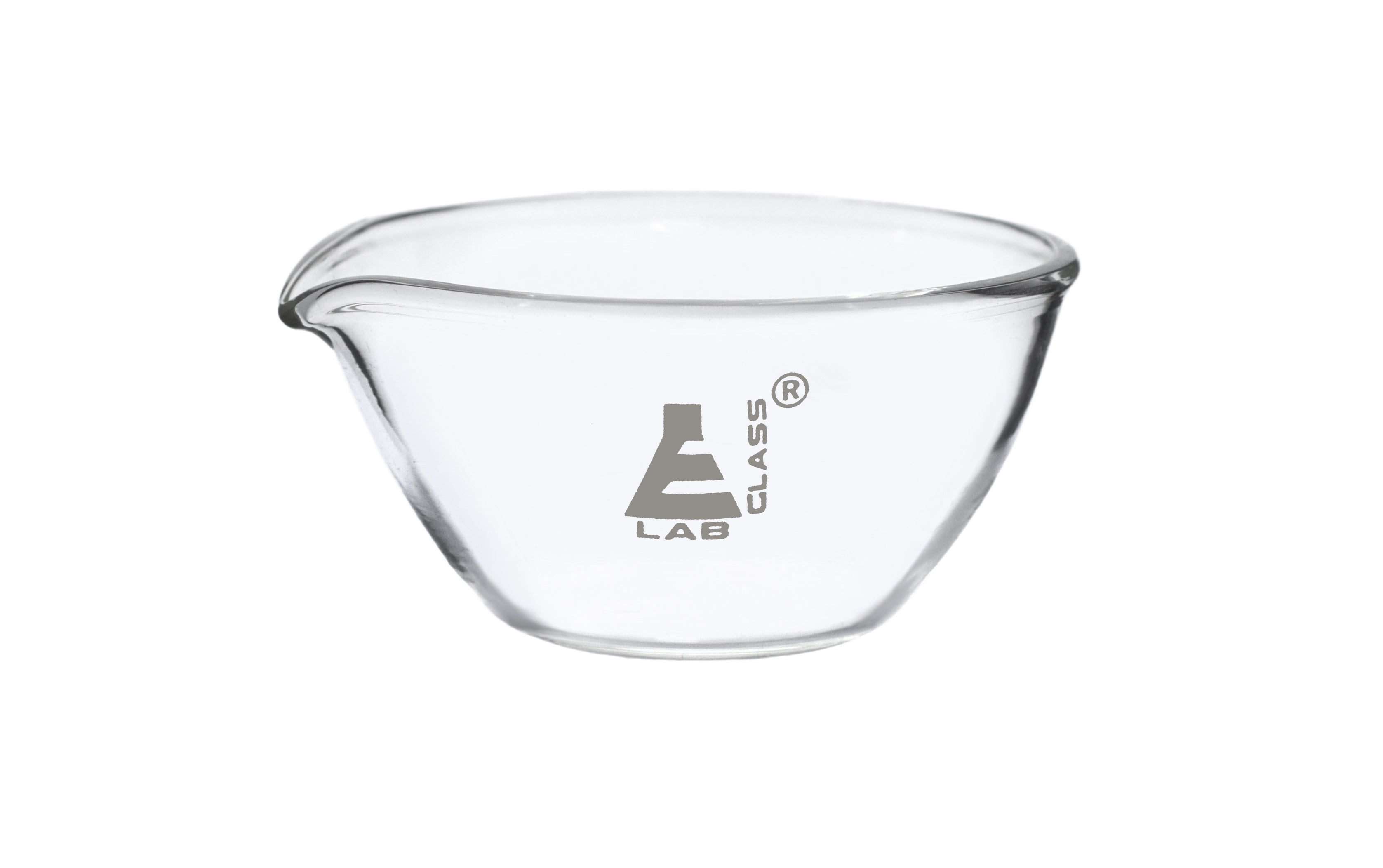Flat Bottom Borosilicate Evaporating Dish With Spout, 45ml, Autoclavable