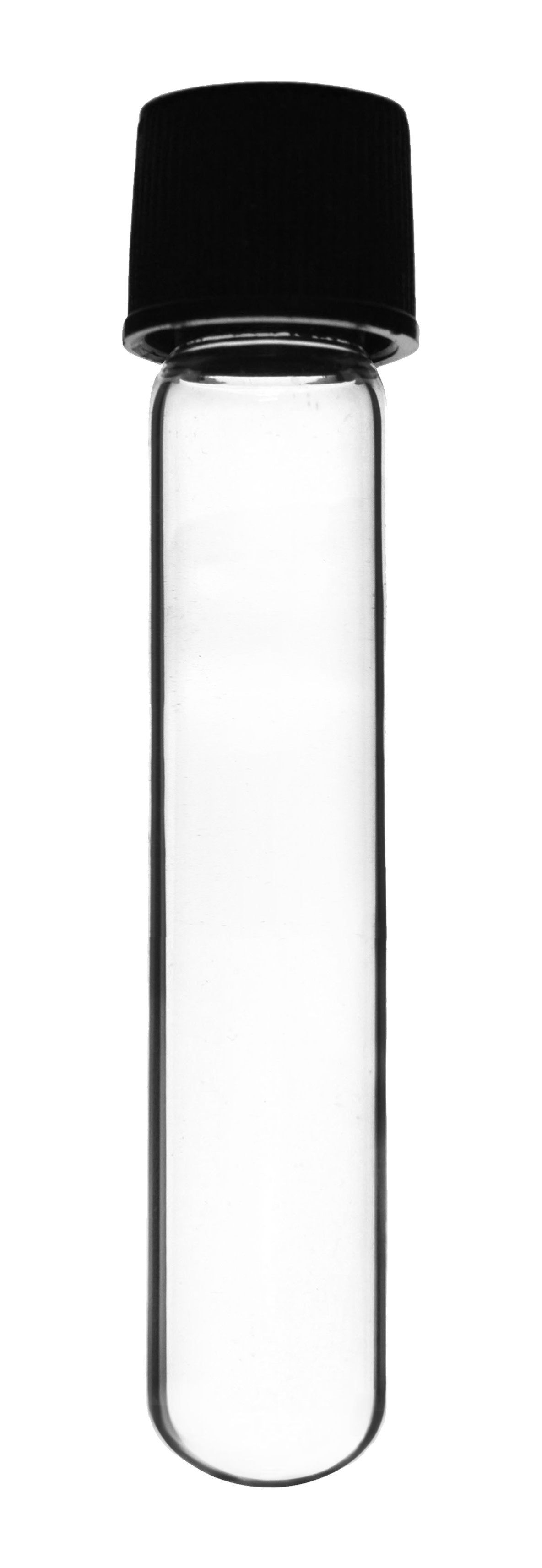 Borosilicate Glass Test Tubes, 5 ml, Round Bottom with Screw Cap