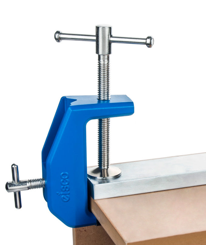 Multipurpose Table Clamp, for surfaces up to 2.5" (65 mm) thick, and rods up to 5/8" (16 mm)