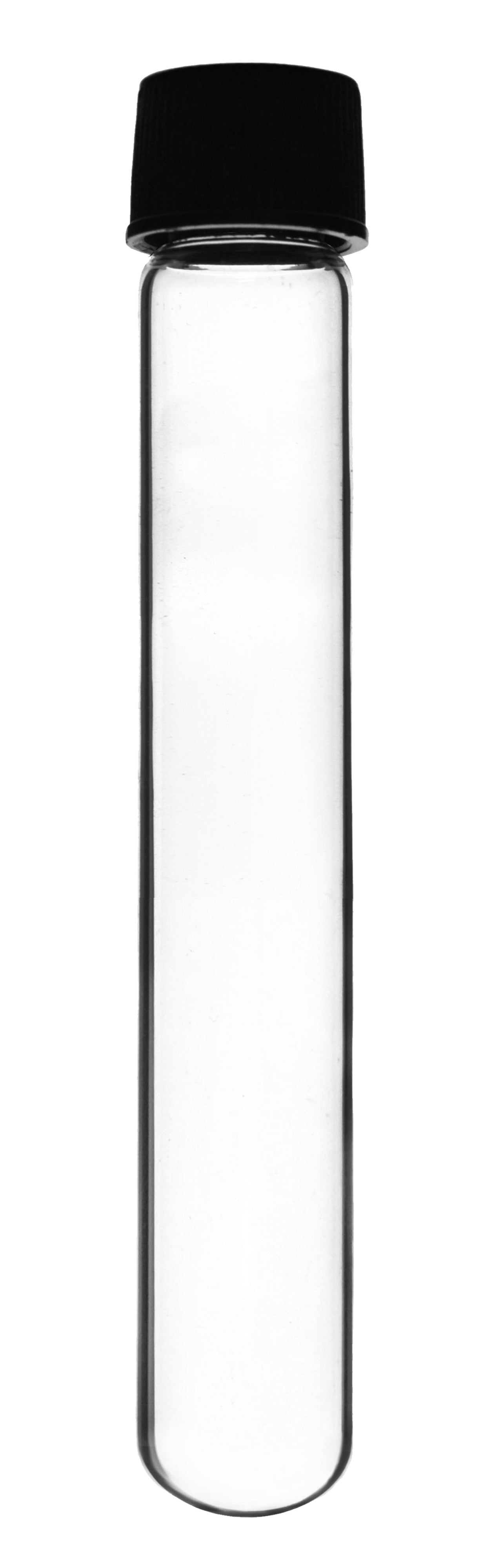 Borosilicate Glass Test Tubes, 50 ml, Round Bottom with Screw Cap