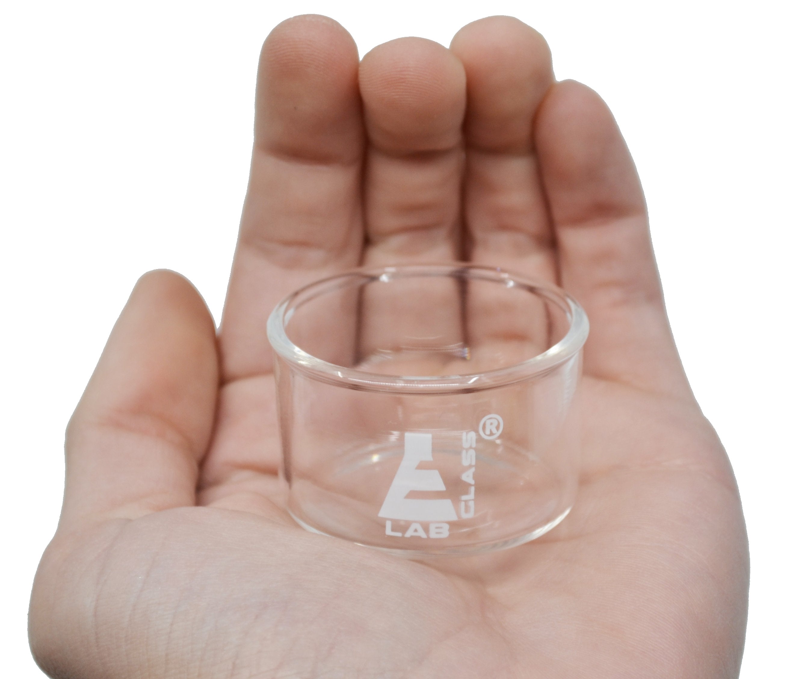 Crystallizing Dish, 100ml - Flat Bottom - Borosilicate Glass