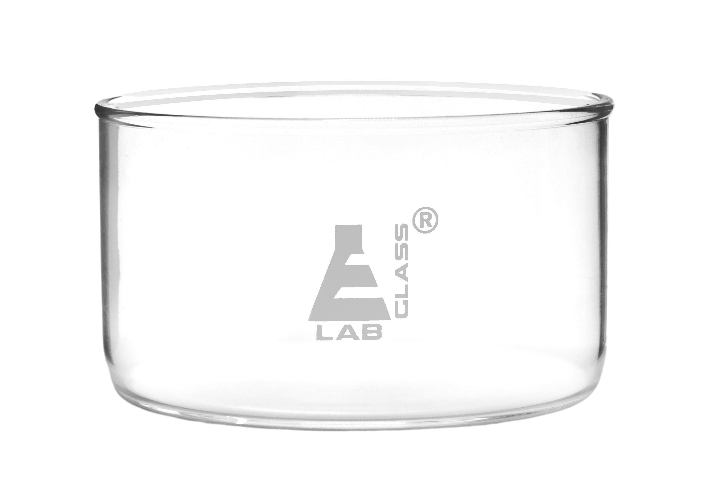 Flat Bottom Borosilicate Crystallizing Dish, 500ml, Autoclavable