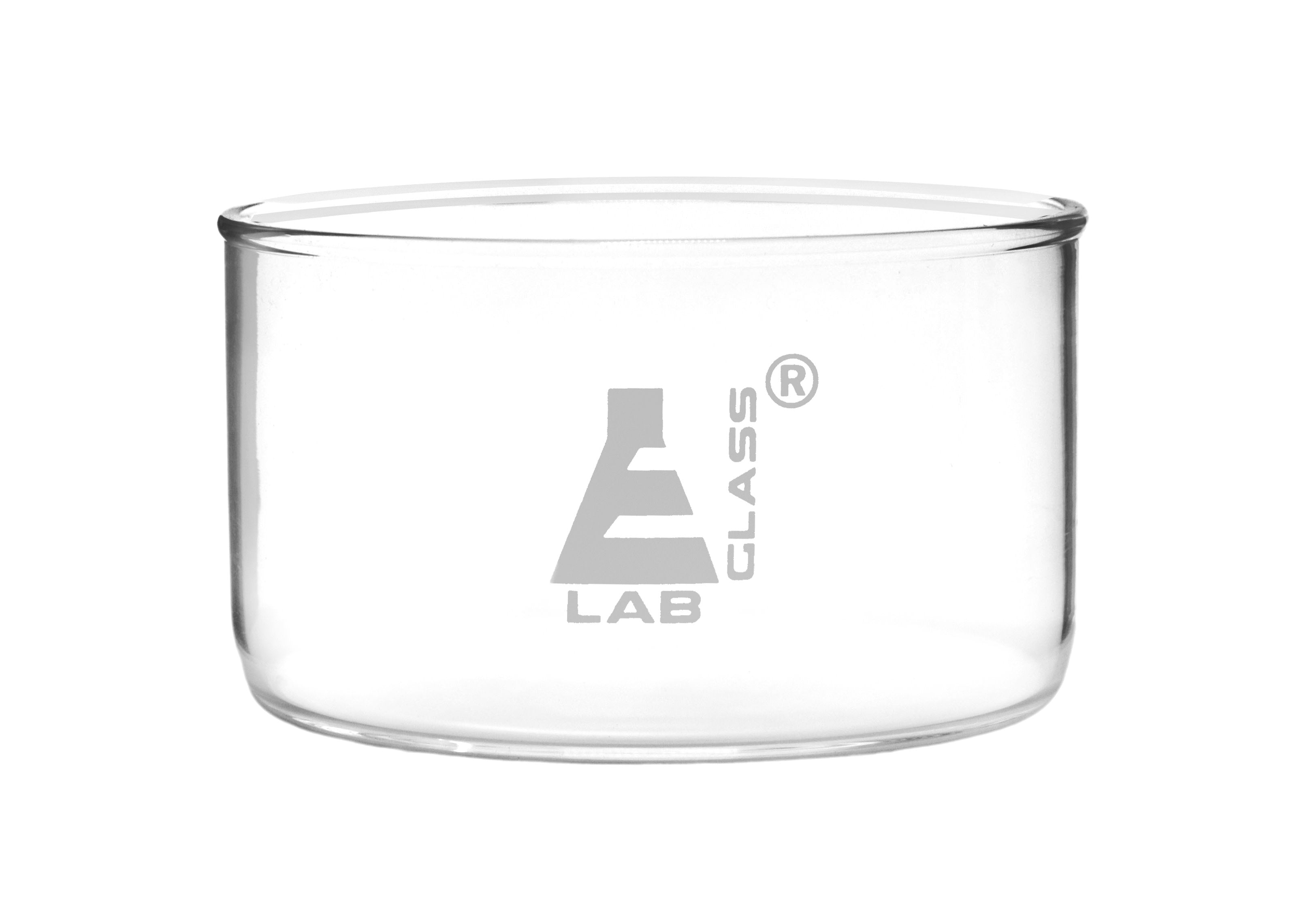 Flat Bottom Borosilicate Crystallizing Dish, 300ml, Autoclavable