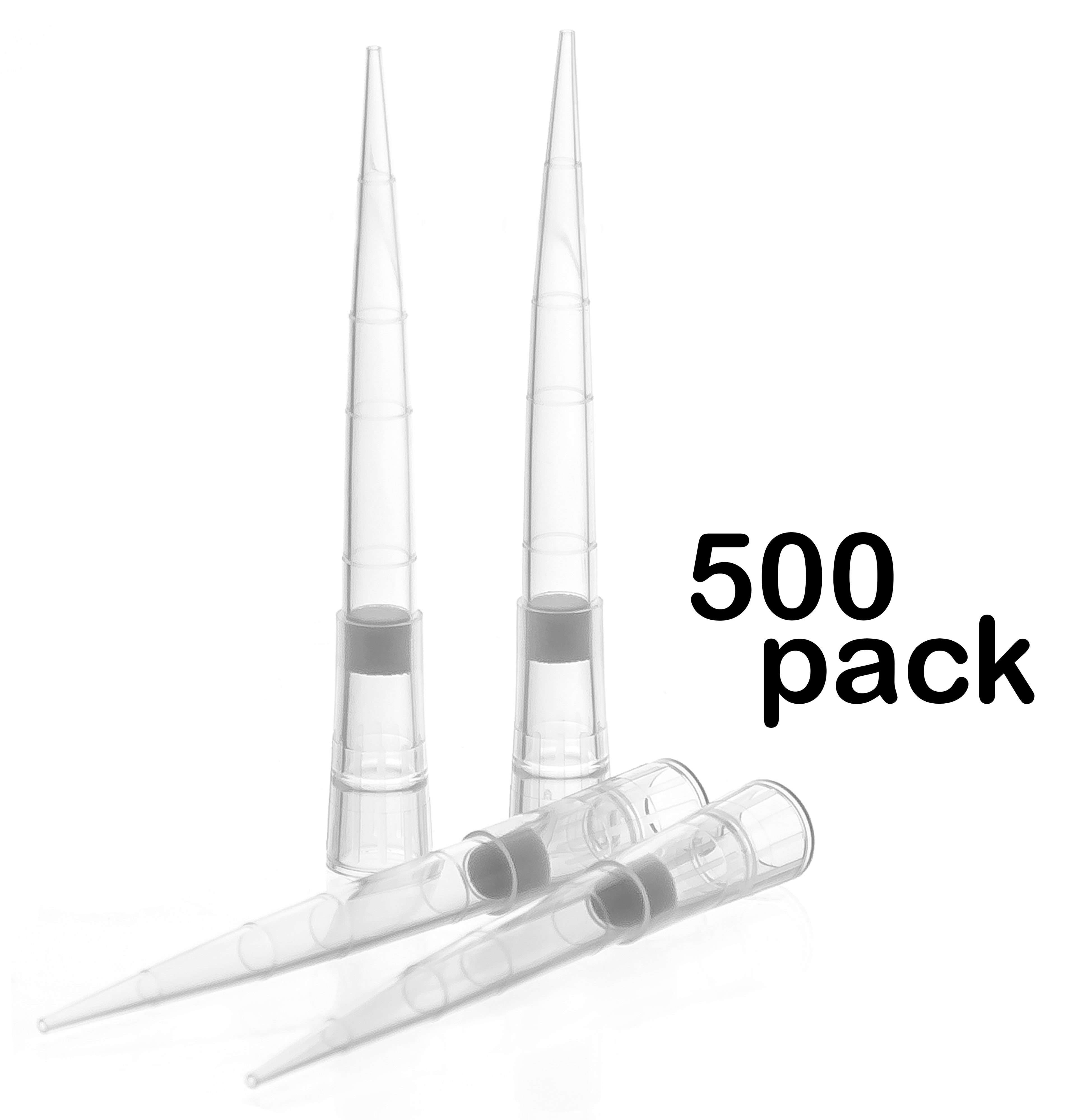 Filtered Micropipette Tips, 1000µl, Autoclavable, Pack of 500
