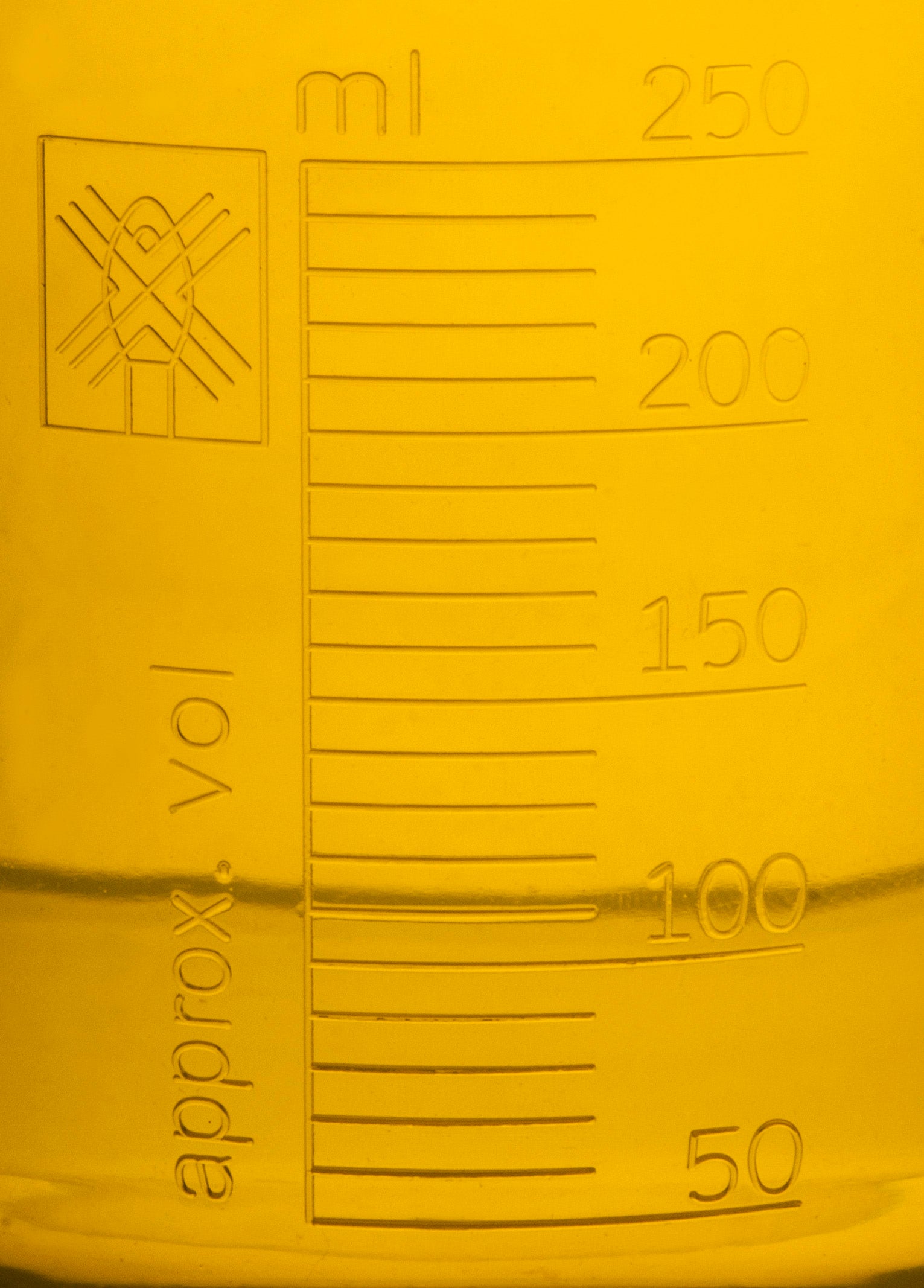 Polypropylene Beaker, 250 ml, 10 ml Graduation, Autoclavable