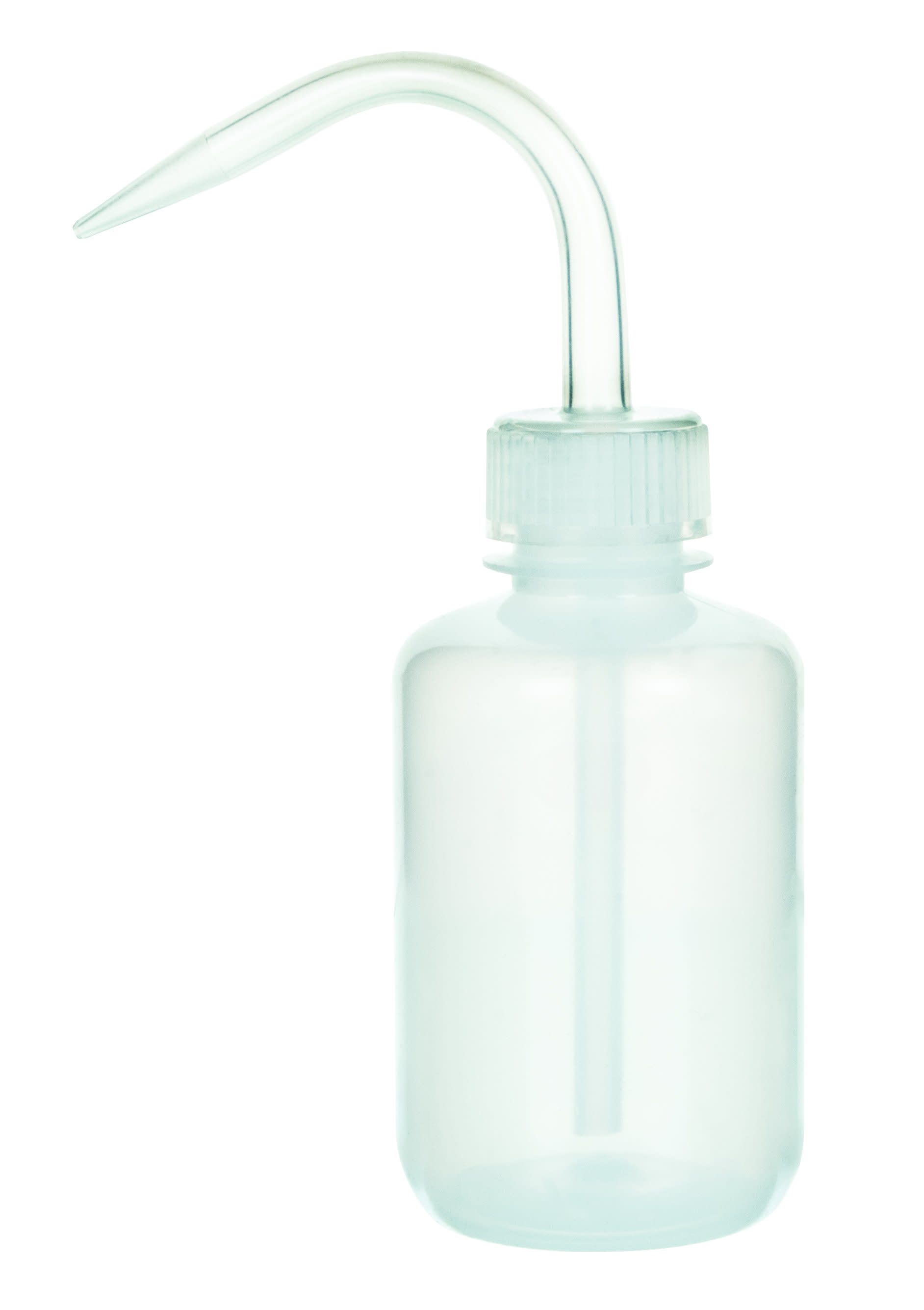 Low Density Polyethylene (LDPE) Premium Wash Bottle, 125 ml, Non Flexible Delivery Tube